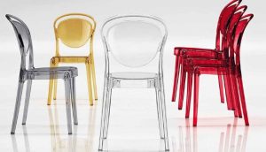 انواع صندلیهای پلاستیکی ساده و مدرن